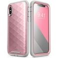 thumbnail image 1 of iPhone X Case, Clayco [Hera Series] Full-body Rugged Case with Built-in Screen Protector, Iphone X, RoseGold, 1 of 6