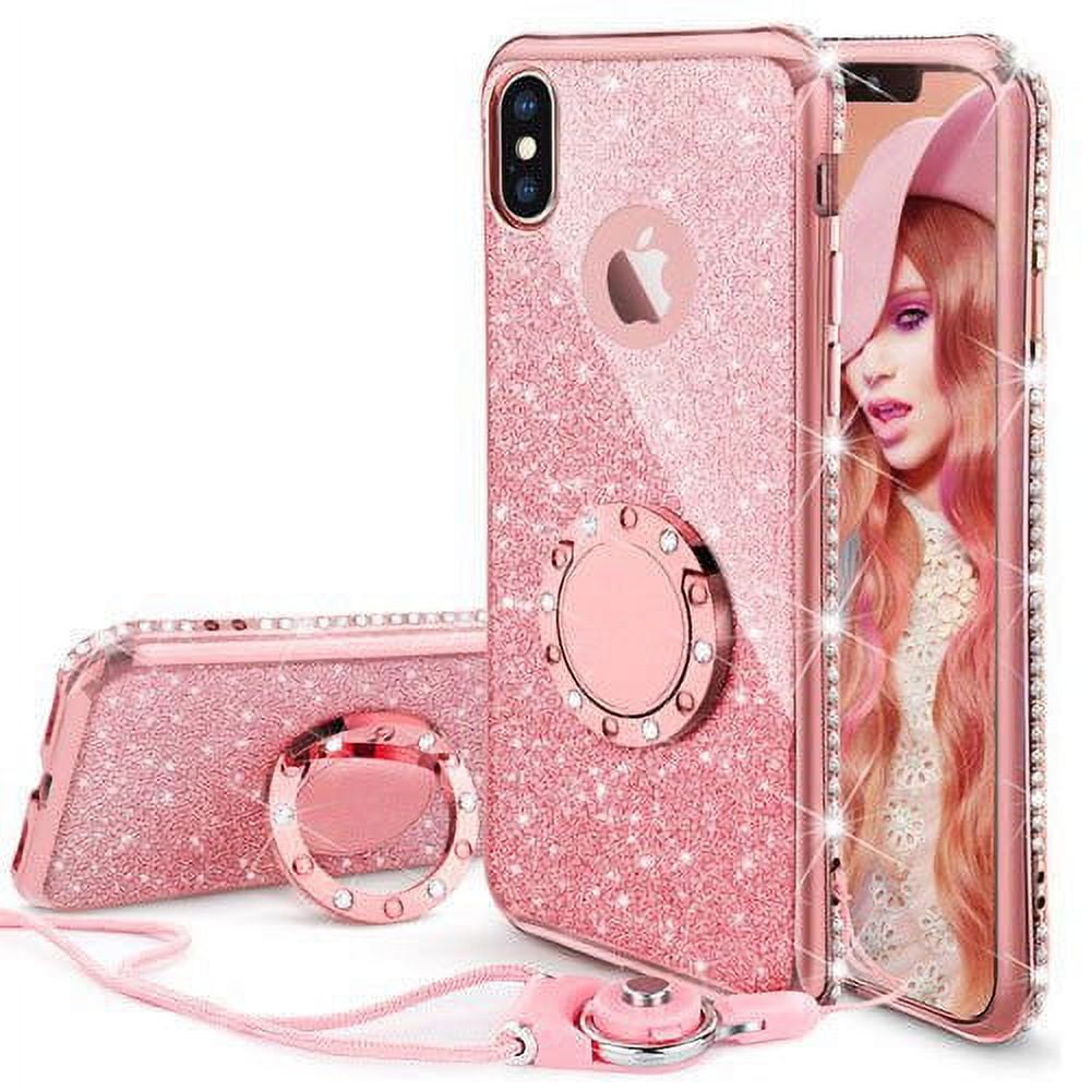 Phone Cases Case Diamond Iphone IPhone X Case, Glitter Cute Phone