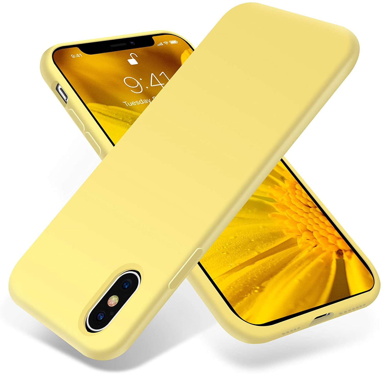 for iPhone X Case ONLY, [Silky and Soft Touch Series