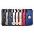 thumbnail image 1 of iPhone X Case Ring Holder Kickstand Function 360 Degree Rotating Ring Holder Grip Case TPU, 1 of 15