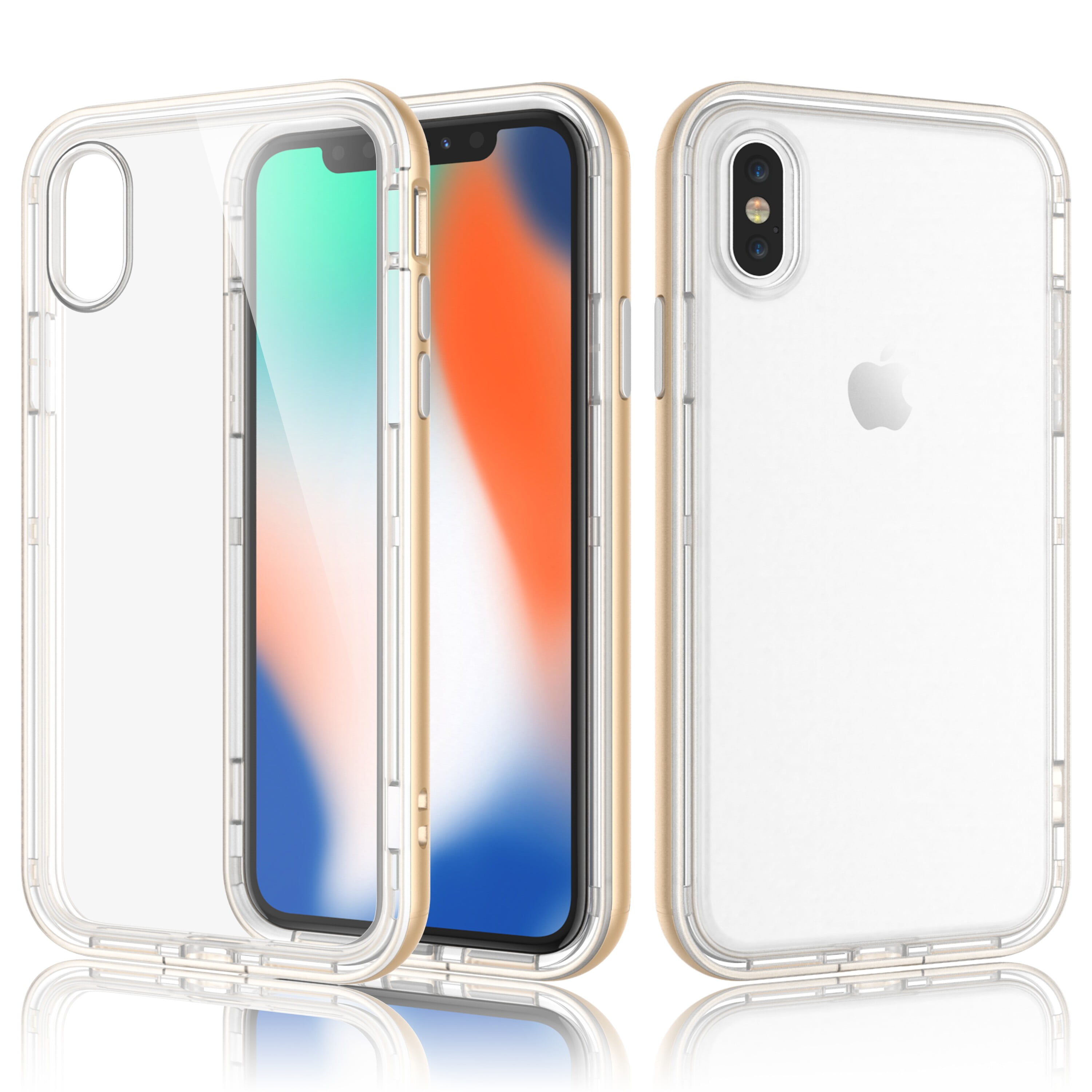 iPhone X Case, iPhone X Clear Phone Case, Njjex Clear Soft