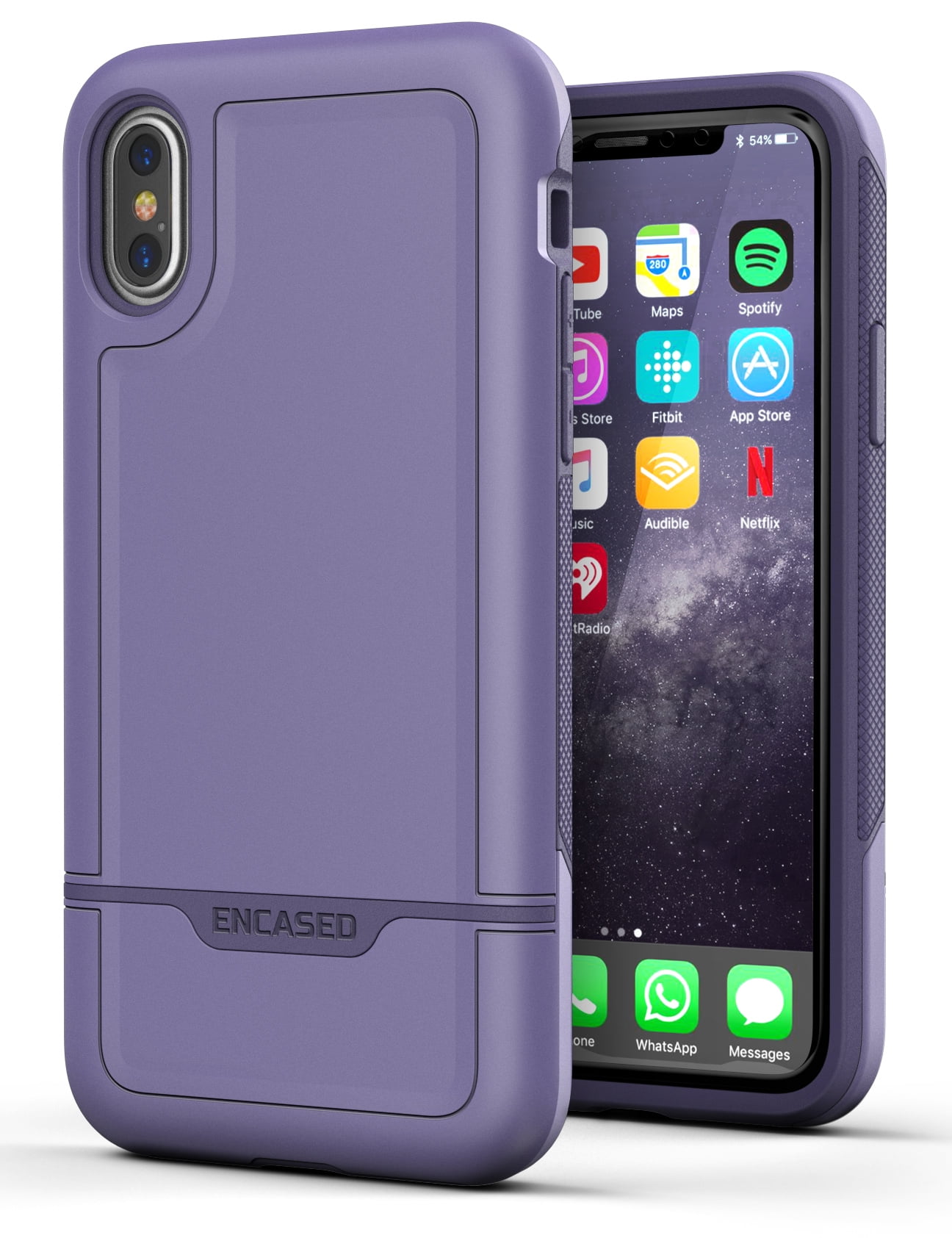 iPhone X Edition Tough Case w/ Screen Protector, [Rebel Series] Impact ...