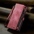 thumbnail image 1 of iPhone X/Xs Case, RFID Blocking iPhone X/Xs Wallet Case for Women and Men with Credit Card Holder Slot Zipper Book Flip PU Leather Protective Cover for iPhone X/Xs Phone Case, 1 of 6