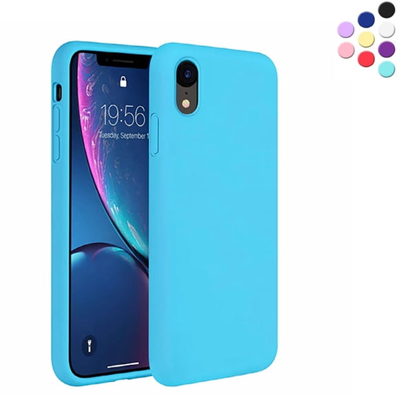 iPhone X/Xs Silicone Case- {Shock-Absorbent; Bumper Soft TPU Cover Case; Compatible with iPhone Xs