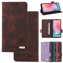 For iPhone XR Case,Premium PU Leather Wallet Case Flip Magnetic Clasp Cover with [RFID Blocking][Card Holder][Stand Function] Shockproof Protective For iPhone XR,Brown