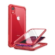 iPhone XR Case, i-Blason [Ares] Full-Body Rugged Clear Bumper Case with Built-in Screen Protector for Apple iPhone XR 6.1 Inch 2018 ReleaseRuddy