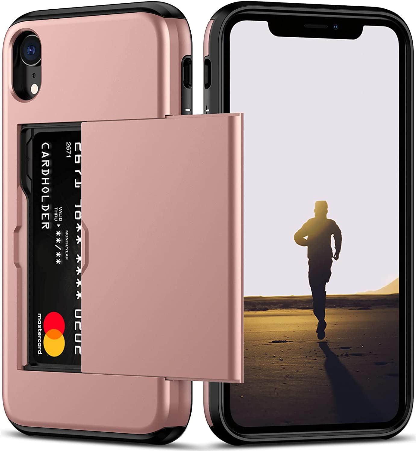 iPhone XR Case with Card Holder Heavy Duty Australia Ubuy