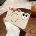 thumbnail image 1 of For iPhone XR Magnetic Case, Compatible with Magsafe Slim Fit Anti-Scratch Drop Protection Bumper Rugged Hard PC Back Cover Phone Case for Apple iPhone XR, White, 1 of 6