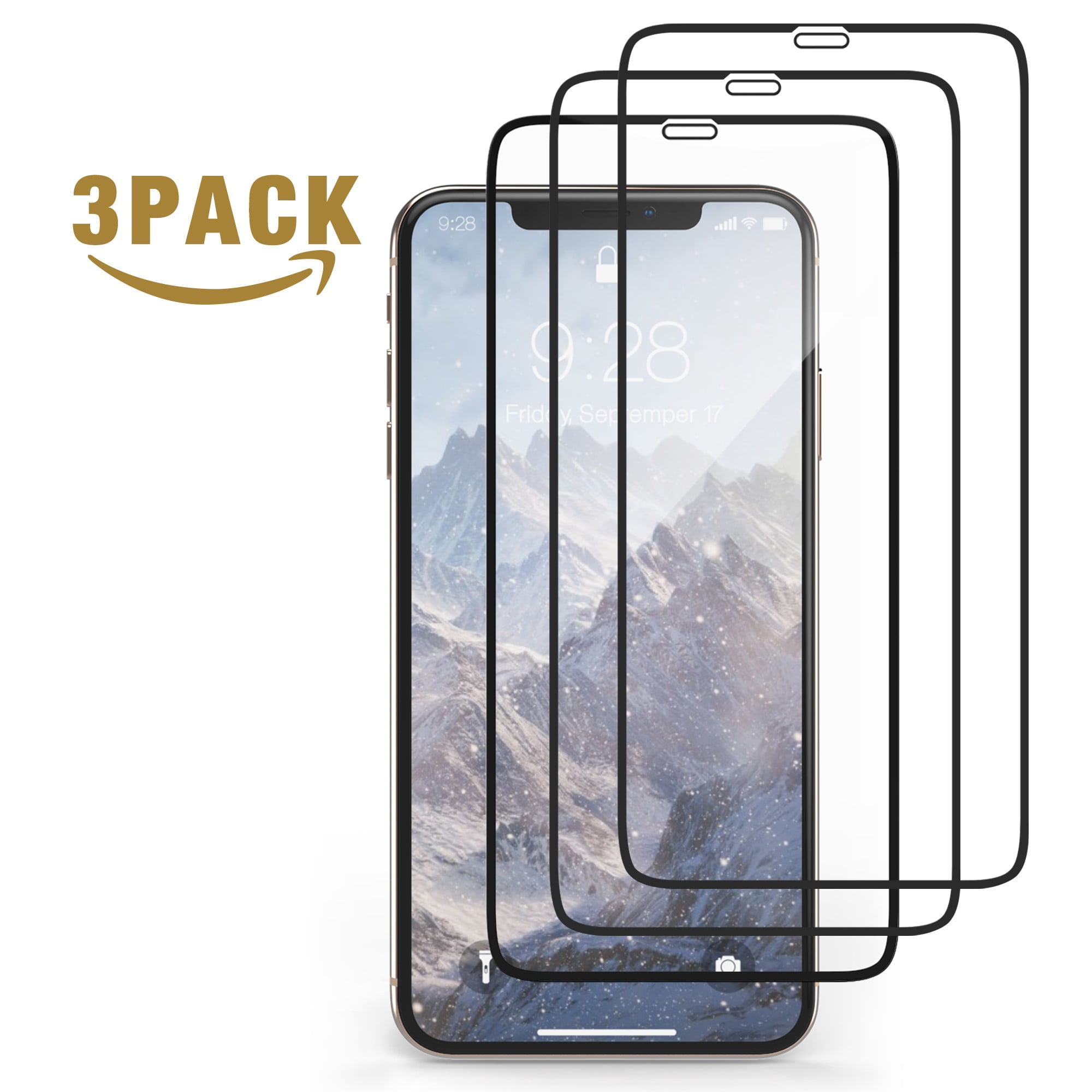 iPhone XR Screen Protector Glass Edge to Edge full covered, Beyondcell Tempered Glass Screen
