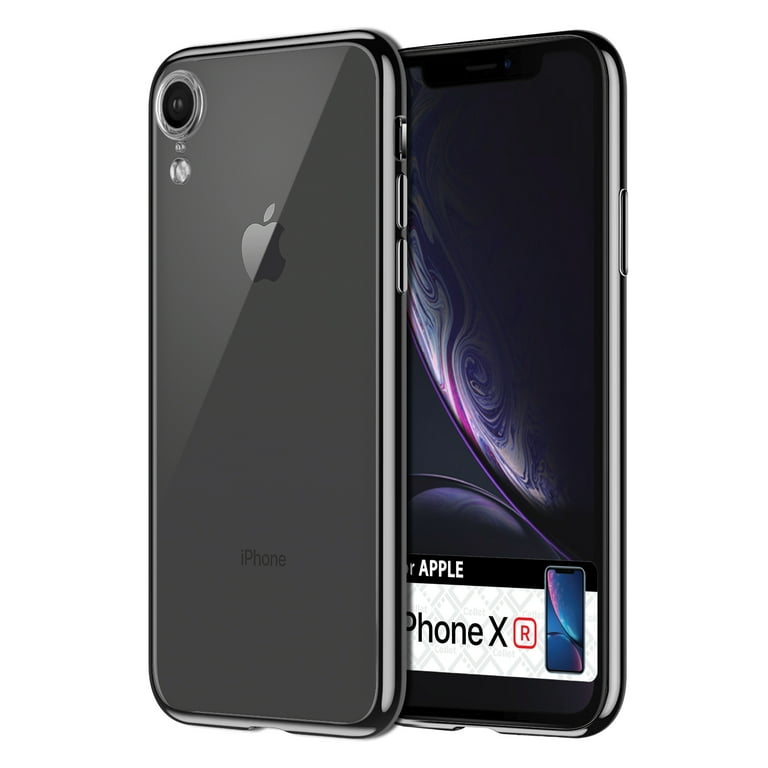 iPhone XR Slim Transparent Case with TPU Frame for Apple iPhone XR