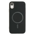 thumbnail image 1 of for iPhone XR Strong Magnetic Case Compatible with Mag-Safe, Luxury Elegant PU Leather TPU Bumper Shockproof Protective Slim Magnetic Phone Cover for iPhone XR, Black, 1 of 6