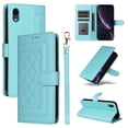 thumbnail image 1 of for iPhone XR Wallet Flip Case, Classic PU Leather Card Slots with Lanyard Magnetic Closure Kickstand Drop Protective Soft TPU Inner Phone Case Cover for iPhone XR, Mint, 1 of 7