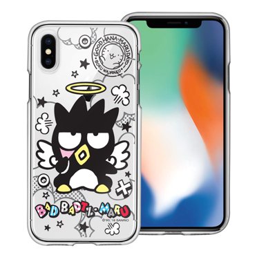 iPhone XS Max Case Sanrio Cute Clear Soft Jelly Cover - Bad Badtz-Maru Angel