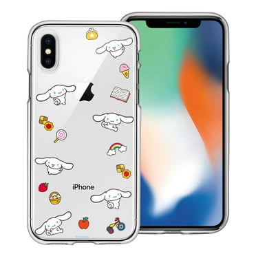 iPhone XS Max Case Sanrio Cute Clear Soft Jelly Cover - Daily Cinnamoroll