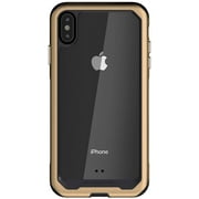 iPhone XS Max Clear Case for Apple iPhone X XR XS Ghostek Atomic Slim (Gold)