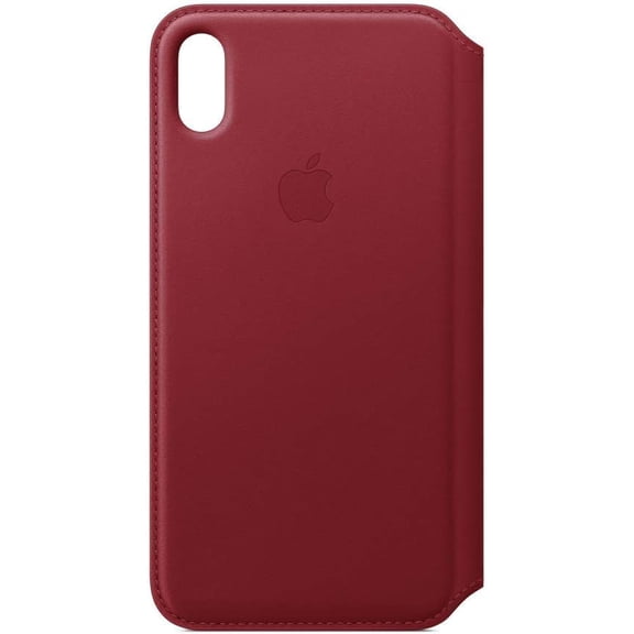 iPhone XS Max Leather Folio - (PRODUCT)RED
