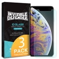 thumbnail image 1 of iPhone XS Max Screen Protector, Ringke [Invisible Defender Tempered Glass] [3 Pack] Ultimate Clear Shield HD Quality 9H Hardness Tech, 1 of 7