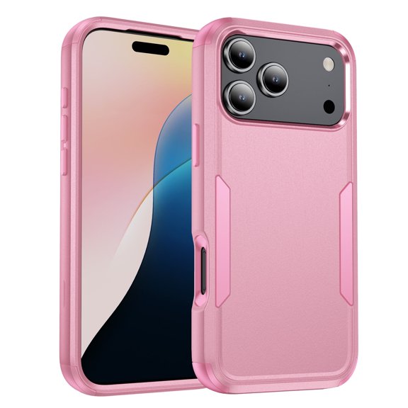 For iPhone XS/X (5.8") Shockproof Hybrid Case, Dual-layer Case, Drop Proof, Anti-Scratch, Anti-Fingerprint, Protective Lightweight Phone Case for Women Men, Red