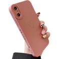 thumbnail image 1 of for iPhone Xs Max Case(2018 6.5"), Cute Bling Side Back Plated Love Heart with Full Lens Camera Cover Protection Soft Shockproof Anti-Fall Phone Case for iPhone Xs Max 6.5" 2018 - Pink, 1 of 6