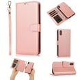 thumbnail image 1 of iPhone Xs Max Case with Card Slots, Allytech Detachable Case Support Magnetic Car Mount Case with Lanyard Wallet Vegan Leather Shockproof Stand Case for iPhone XS Max 2018(6.5"), Rosegold, 1 of 8