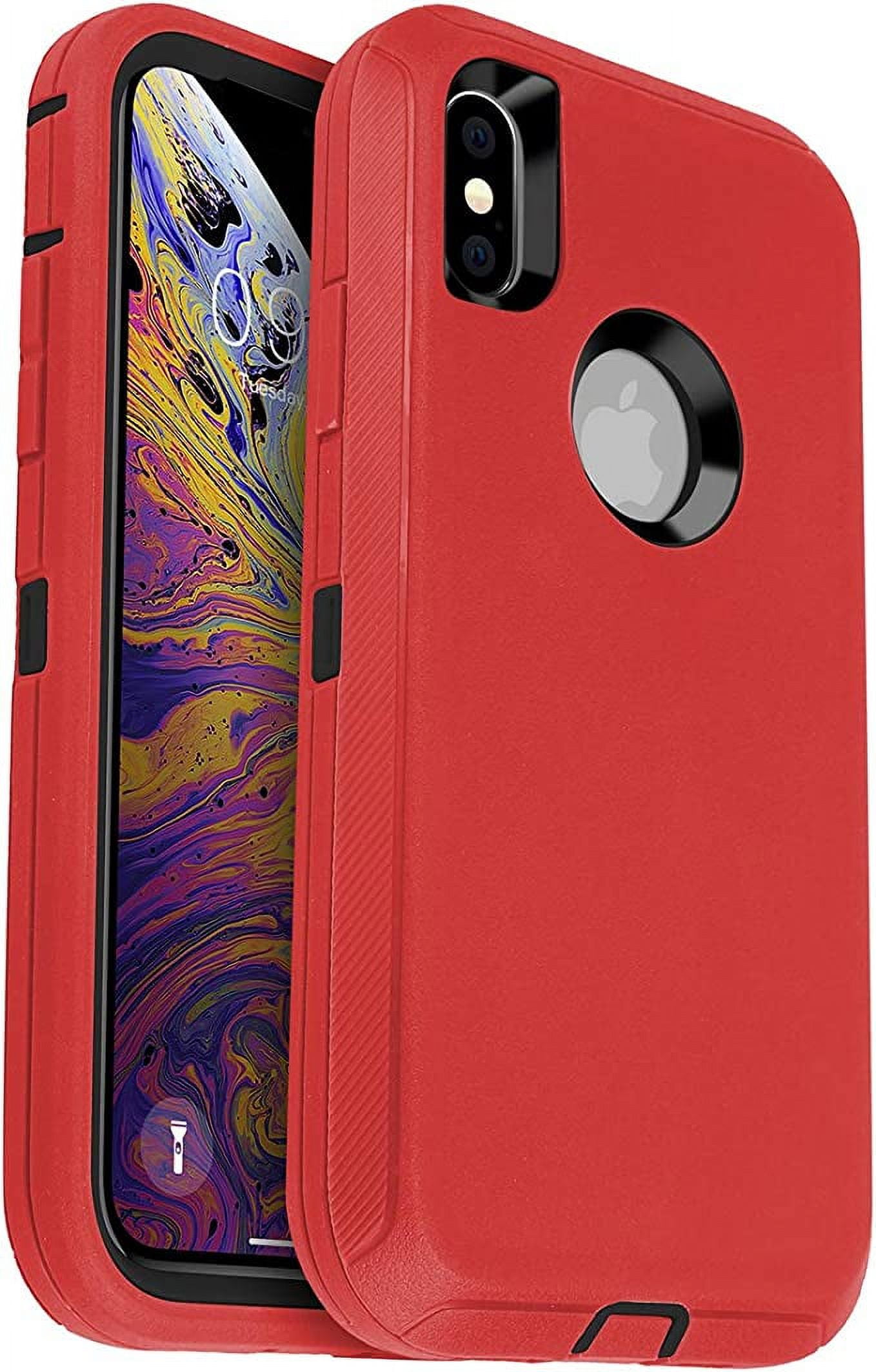 iPhone Xs Max Heavy Duty Case {Shock Proof Case with 3 Layer Rubber