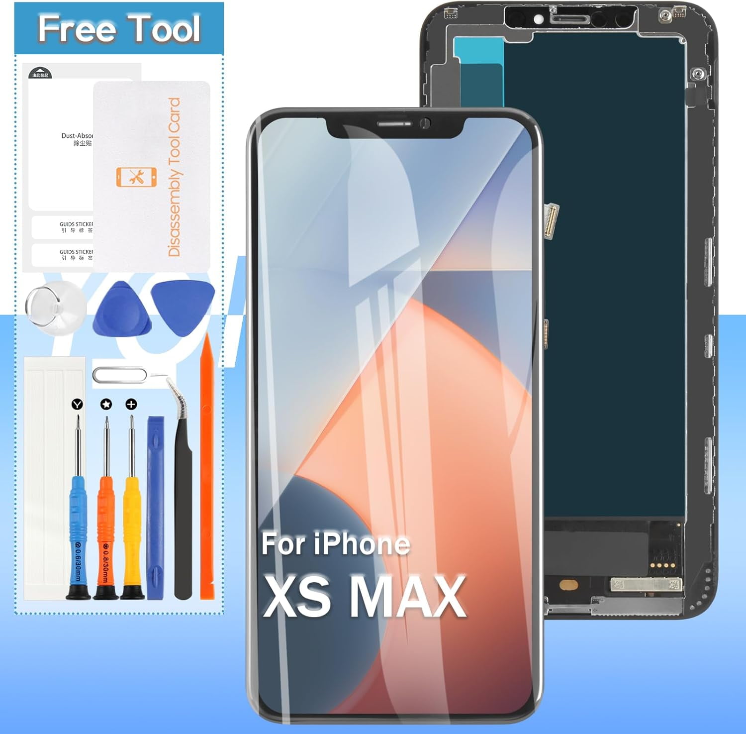 for iPhone Xs Max Screen Replacement,for iPhone Xs Max A1921, A2101