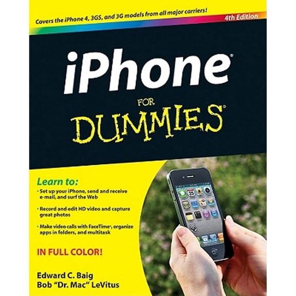 iPhone for Dummies (Paperback) by Edward C Baig, Bob LeVitus