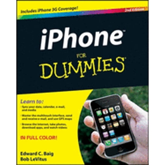 Pre-Owned iPhone for Dummies (Paperback) 0470423420 9780470423424
