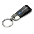 thumbnail image 1 of iPick Image - Large Genuine Black Leather Loop Strap Key Chain - Ford Edge, 1 of 5