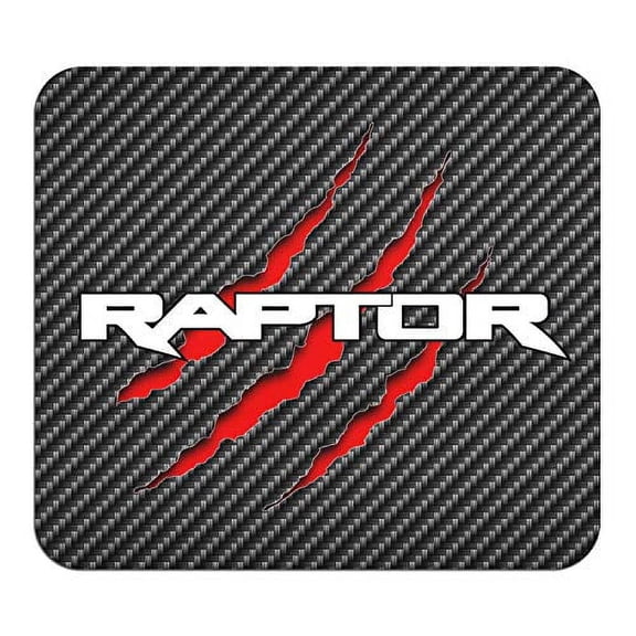 Ipick Image Ford F-150 Raptor Claw Marks Graphic Pc Mouse Pad - Custom Designed For Gaming And Office (Carbon Fiber) Mouse_Pad