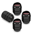 thumbnail image 1 of iPick Image for Chevrolet Camaro RS Logo in Black on Black Hexagon Shape Aluminum Tire Valve Stem Caps, Official Licensed, 1 of 4