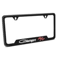 thumbnail image 1 of iPick Image for Dodge Charger R/T Classic Black Carbon Fiber Texture ABS Plastic 50 States License Plate Frame, Official Licensed, 1 of 6