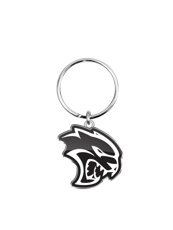 for Dodge SRT Hellcat Full-Color Die-Cut Metal Key Chain, Key-Charm, Official Licensed
