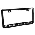 thumbnail image 1 of iPick Image for Ford F-150 Lightning Real Carbon Fiber Finish ABS Plastic License Plate Frame, Official Licensed, 1 of 8