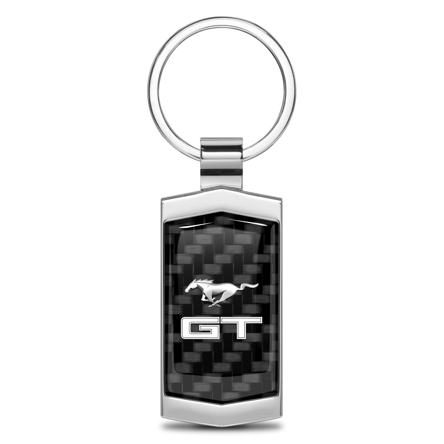iPick Image for Ford Mustang GT Real Black Carbon Fiber Chrome