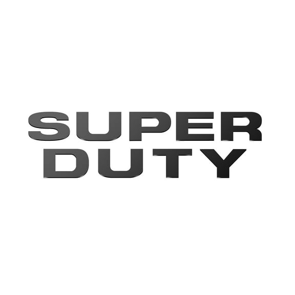 iPick Image for Ford Super-Duty F-250 F-350 2008 to 2016 Front Grill 1/32" Black Letter Insert, Official Licensed