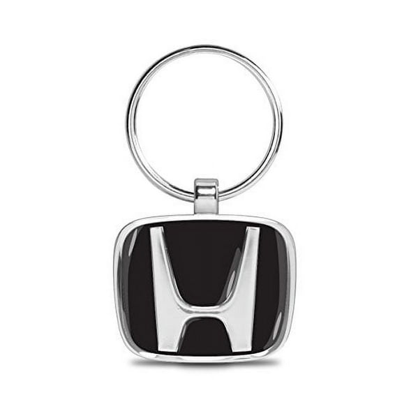 iPick Image for Honda H Logo Chrome Die-cast Metal Key Chain, Official Licensed