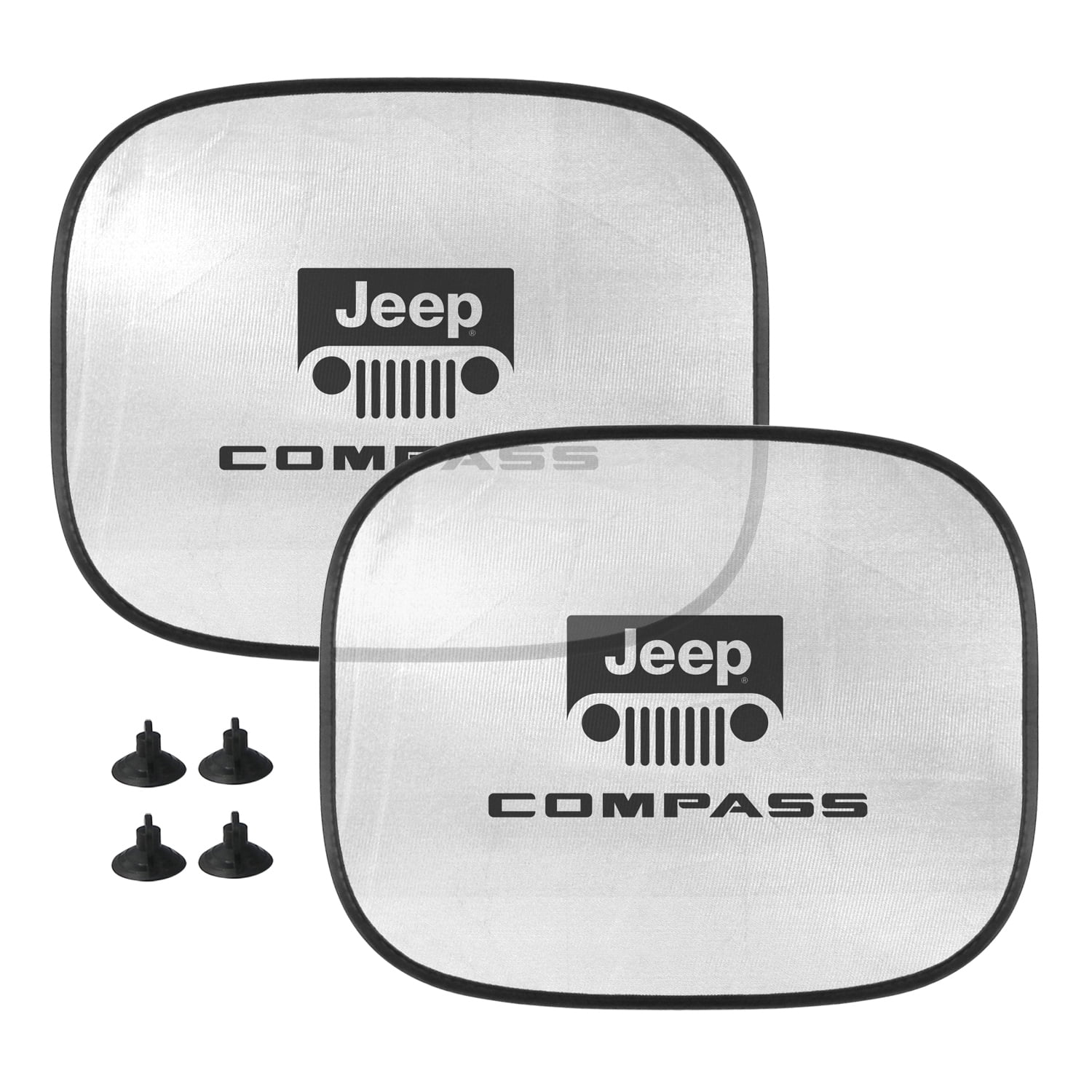 iPick Image for Jeep Compass Car Side Window Mesh Sun Shades for Baby