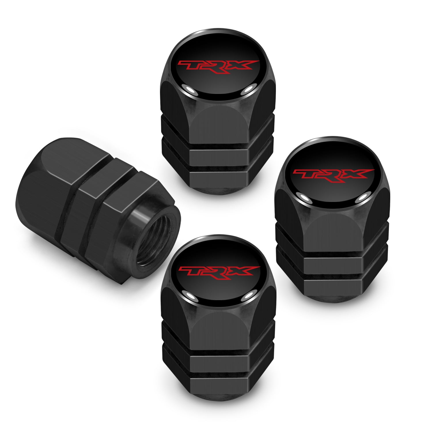 iPick Image for RAM 1500 TRX Logo in Black on Black Hexagon Shape