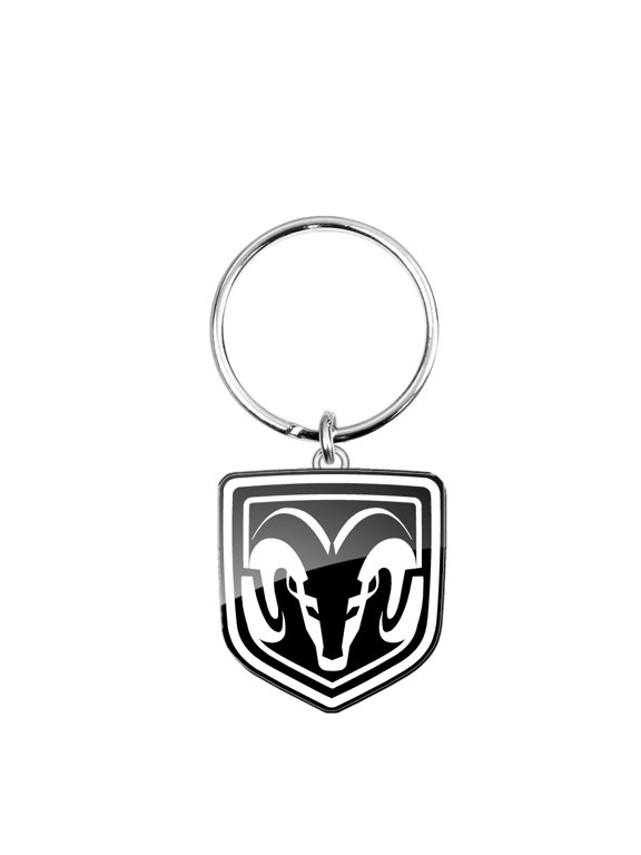 for RAM Logo Full-Color Die-Cut Metal Key Chain, Key-Charm, Official Licensed