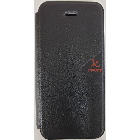 iPin Case For iPhone 5/5S Black Leather Style