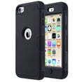 thumbnail image 1 of iPod Touch 6 Case, Apple iPod Touch 5 Case, ULAK Slim Fit Thin Hard Shell Case Protective Cover for iPod Touch 6th Generation, iPod Touch 5th Generation, Black, 1 of 7