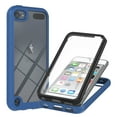 thumbnail image 1 of iPod Touch 7th Gen Case with PET Screen Protector, iPod Touch 6th Gen Case, iPod Touch 5th Gen Case, Allytech Full Protection Shock-absorbing with Screen Protector Cover for Apple iPod Touch, Blue, 1 of 1
