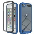 thumbnail image 1 of iPod Touch 7th Generation Case, iPod Touch 6th/5th Gen Case, Dteck Built-in Screen Protector Full Body Rugged Shockproof Case Hard Protective Cover for Apple iPod Touch 7th/6th/5th Gen,Deep Blue, 1 of 6