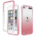 thumbnail image 1 of iPod Touch 7th Generation Gradient Clear Case, iPod Touch 6th/5th Gen Case, Dteck Rugged Shockproof Case  Hard Protective Cover for Apple iPod Touch 7th/6th/5th Gen,Red, 1 of 1