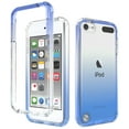 thumbnail image 1 of iPod Touch 7th Generation Gradient Clear Case, iPod Touch 6th/5th Gen Case, Dteck Rugged Shockproof Case Hard Protective Cover for Apple iPod Touch 7th/6th/5th Gen,Blue, 1 of 1