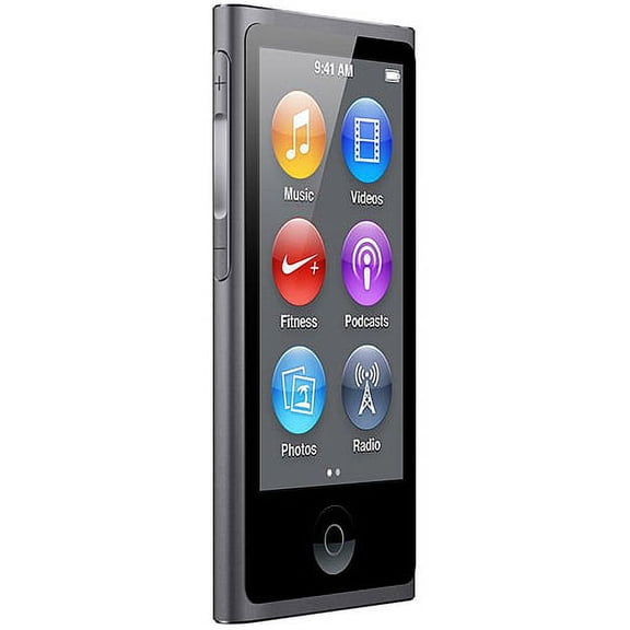 (Open Box) Apple iPod Nano 7th Generation 16GB Slate MP3 Audio Video Player w/Bluetooth + 1 Year CPS Warranty