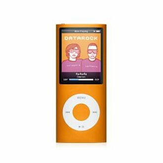 Restored Apple iPod Nano 4th Generation 8GB Orange Digital Audio Player - MB742LL/A, 1