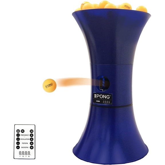 iPong V300 Table Tennis Training Robot with Oscillation and Wireless Remote