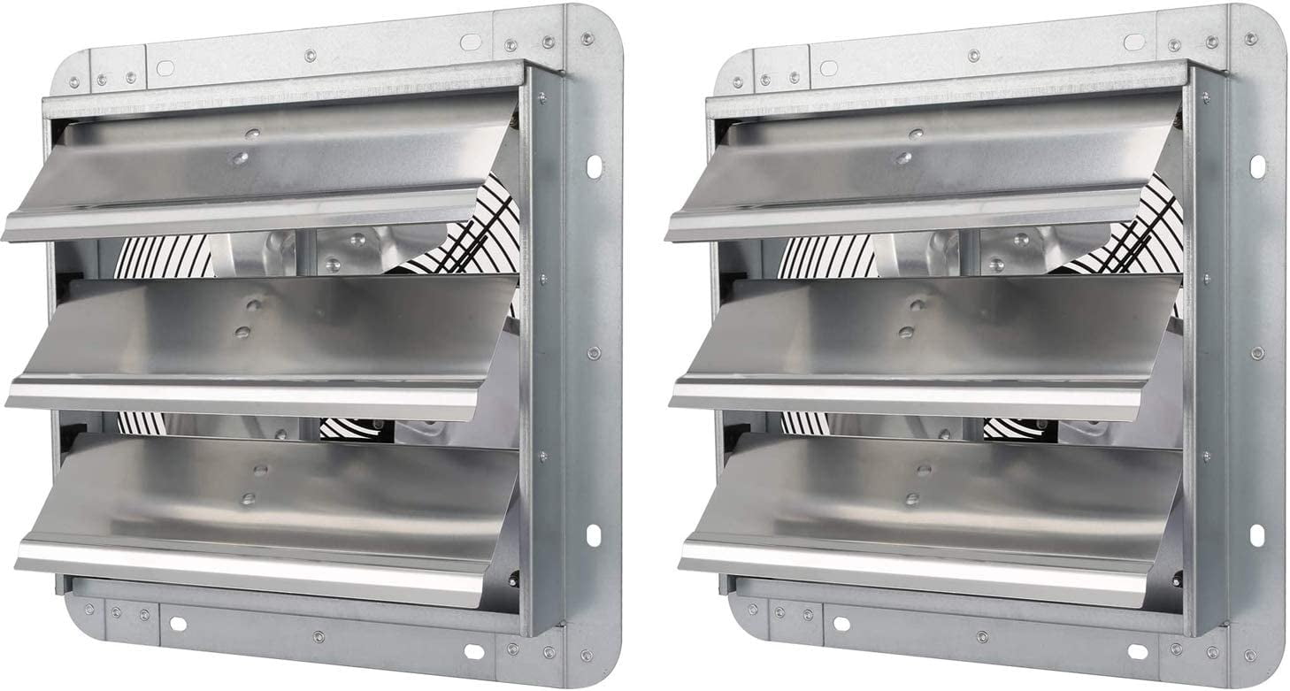 iPower 10 Inch 1800CFM Shutter Exhaust Fan Aluminum High Speed Vent fan -  Walmart.com, image size:1458x781